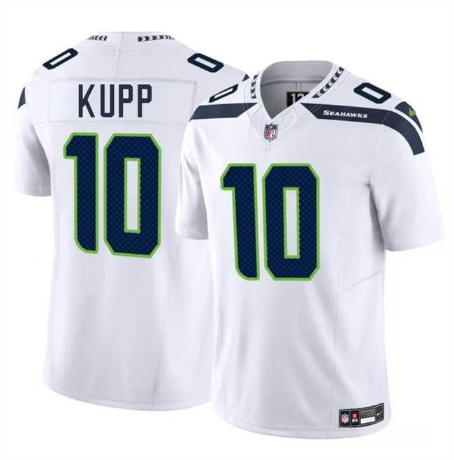 Men & Women & Youth Seattle Seahawks #10 Cooper Kupp White 2025 F.U.S.E. Vapor Limited Stitched Jersey